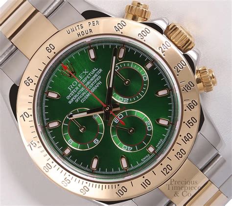 quadrante verde rolex